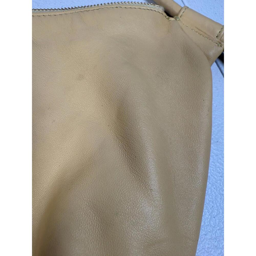 Freda Salvador Brown Elodie Crescent Bag with Stains - Picture 12 of 16